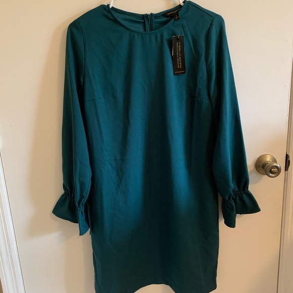 Banana Republic | Dresses | Forest Green Shift Dress | Poshmark